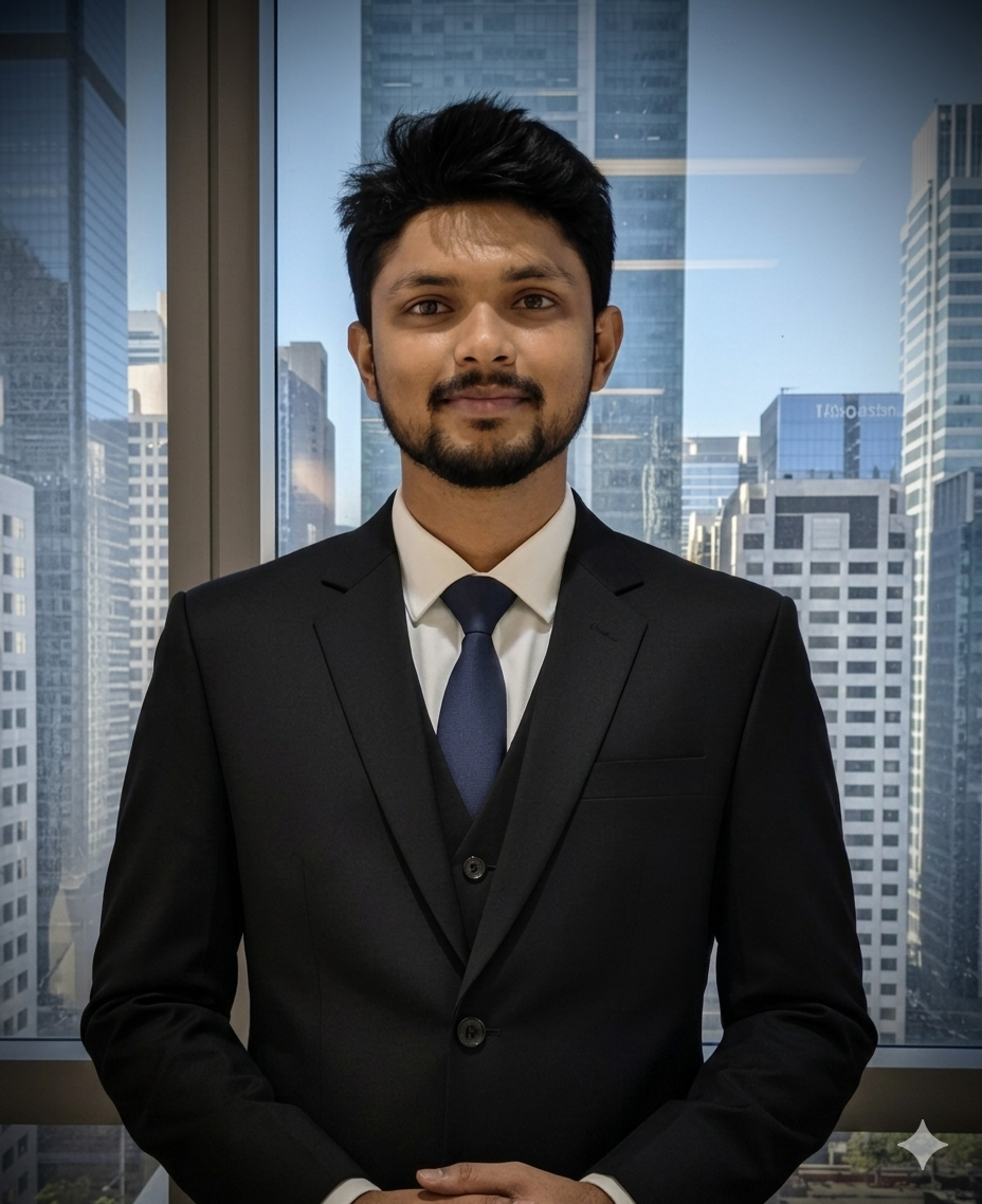 Portrait of Dhruvil Joshi