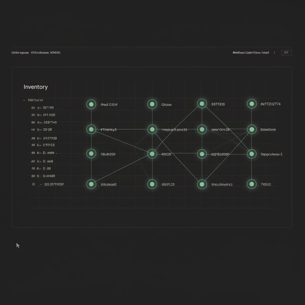 ERP supply chain visualization